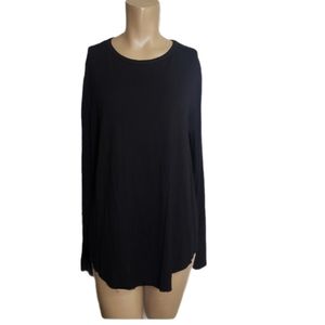 Asos shirt long slevee black size 14